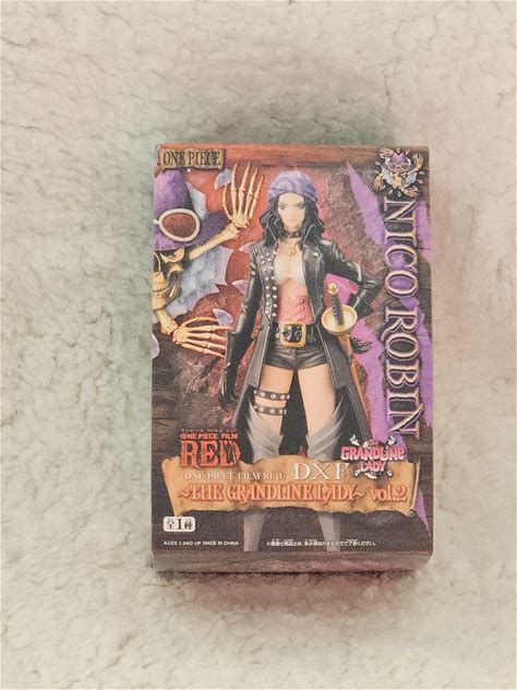 One Piece DXF Grandline Lady — Nico Robin (Film Red, New)